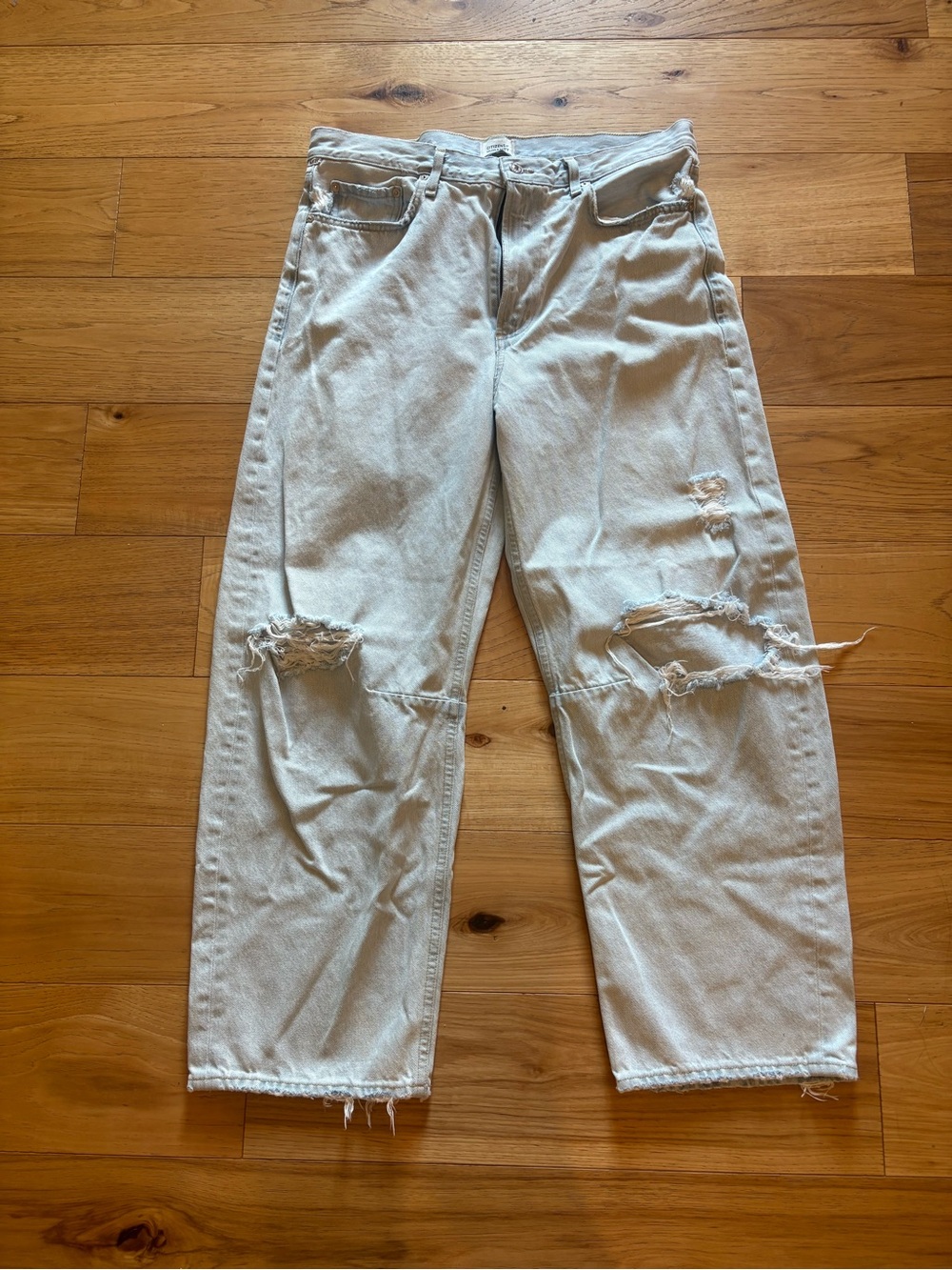 Citizens of Humanity Miro Destruction Barrel Jean